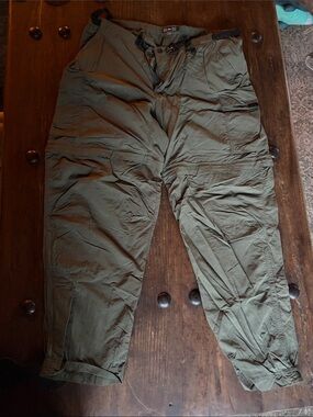 REI Olive Green Cargo Utility Pants
